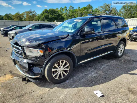 1C4RDJAG9EC323059 — 2014 Dodge Durango, Передняя часть, фото до ремонта