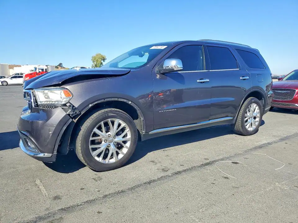 1C4RDJEG1FC843638 Dodge Durango 2015 — повреждение Передняя часть, фото до ремонта