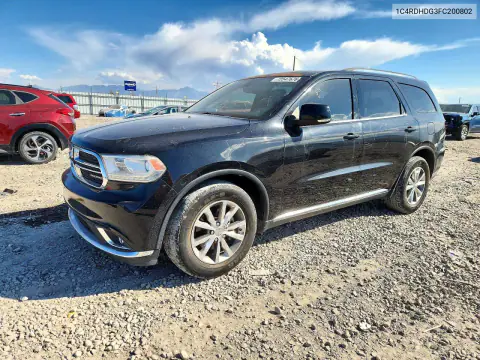 1C4RDHDG3FC200802 — 2015 Dodge Durango, Сторона, фото до ремонта