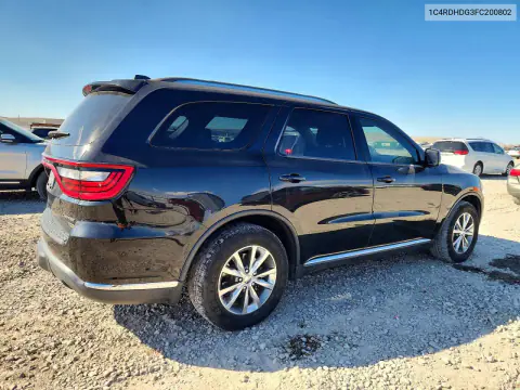 2015 Dodge Durango Limited VIN 1C4RDHDG3FC200802 фото 3