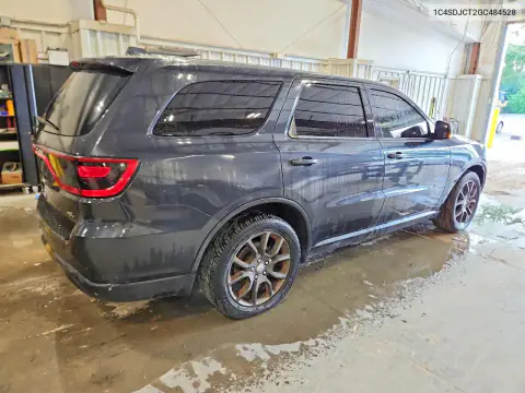 1C4SDJCT2GC484528 — 2016 Dodge Durango, фото 3 с аукциона Copart 22.10.2026, Задняя часть