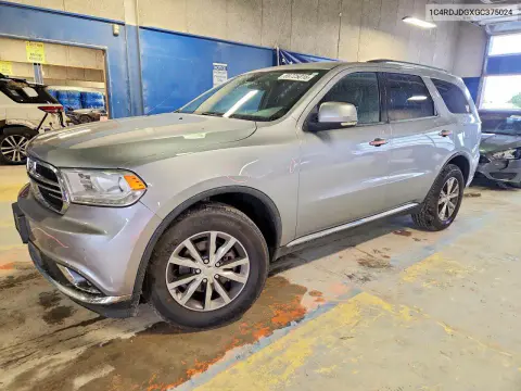 1C4RDJDGXGC375024 — 2016 Dodge Durango, Сторона, фото до ремонта