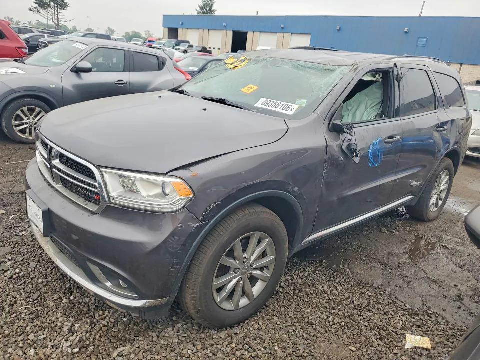 2017 DODGE DURANGO VIN 1C4RDJAG9HC677510 фото 1