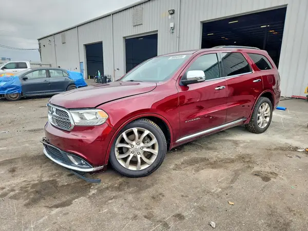 1C4RDHEG3HC746811 — 2017 Dodge Durango, Передняя часть (Front End), фото до ремонта
