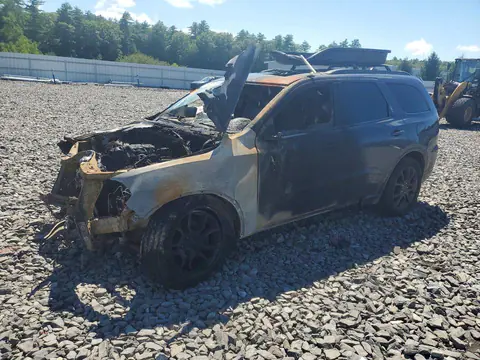 1C4SDJCTXJC341110 — 2018 Dodge Durango, Пожар двигателя (Burn - Engine), фото до ремонта