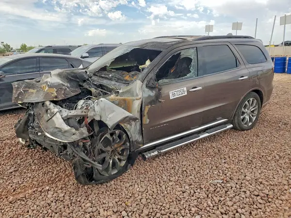 1C4SDHETXJC265703 — 2018 Dodge Durango, Пожар двигателя (Burn - Engine), фото до ремонта