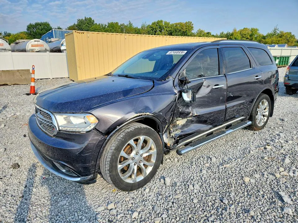 2018 DODGE DURANGO VIN 1C4SDHET4JC385240 фото 1