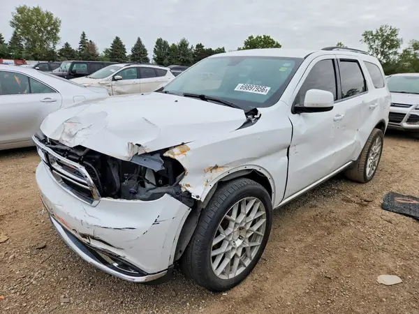 1C4RDJAG3JC213666 — 2018 Dodge Durango, Передняя часть (Front End), фото до ремонта