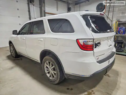 1C4RDJAG3JC242990 — 2018 Dodge Durango, фото 2 с аукциона Copart 20.10.2026, Задняя часть