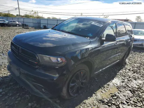 1C4RDJAG1JC255835 — 2018 Dodge Durango, Повреждения со всех сторон, фото до ремонта