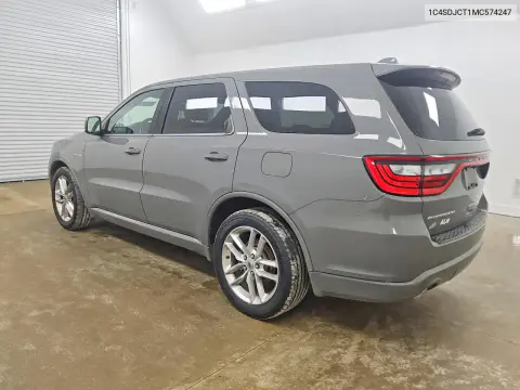 2021 Dodge Durango R/T VIN 1C4SDJCT1MC574247 фото 2