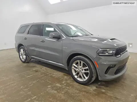 2021 Dodge Durango R/T VIN 1C4SDJCT1MC574247 фото 4