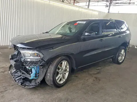 1C4RDJDG6SC536123 — 2025 Dodge Durango, Передняя часть, фото до ремонта