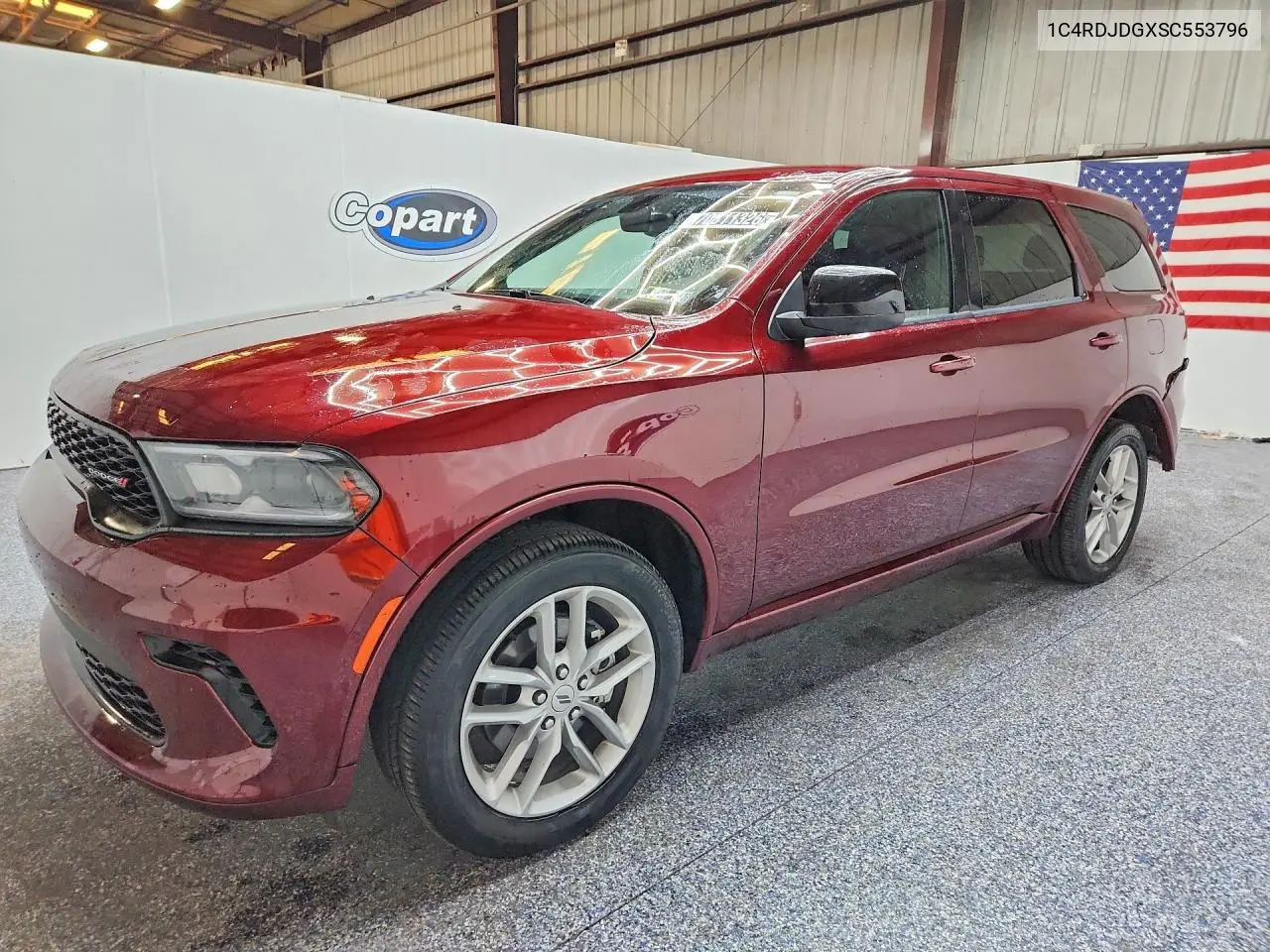 2025 Dodge Durango Gt VIN 1C4RDJDGXSC553796 фото 1