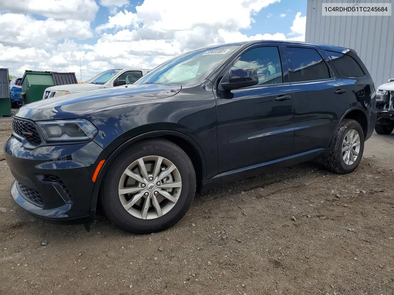 2026 Dodge Durango Gt VIN 1C4RDHDG1TC245684 фото 1