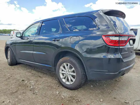 2026 Dodge Durango Gt VIN 1C4RDHDG1TC245684 фото 2