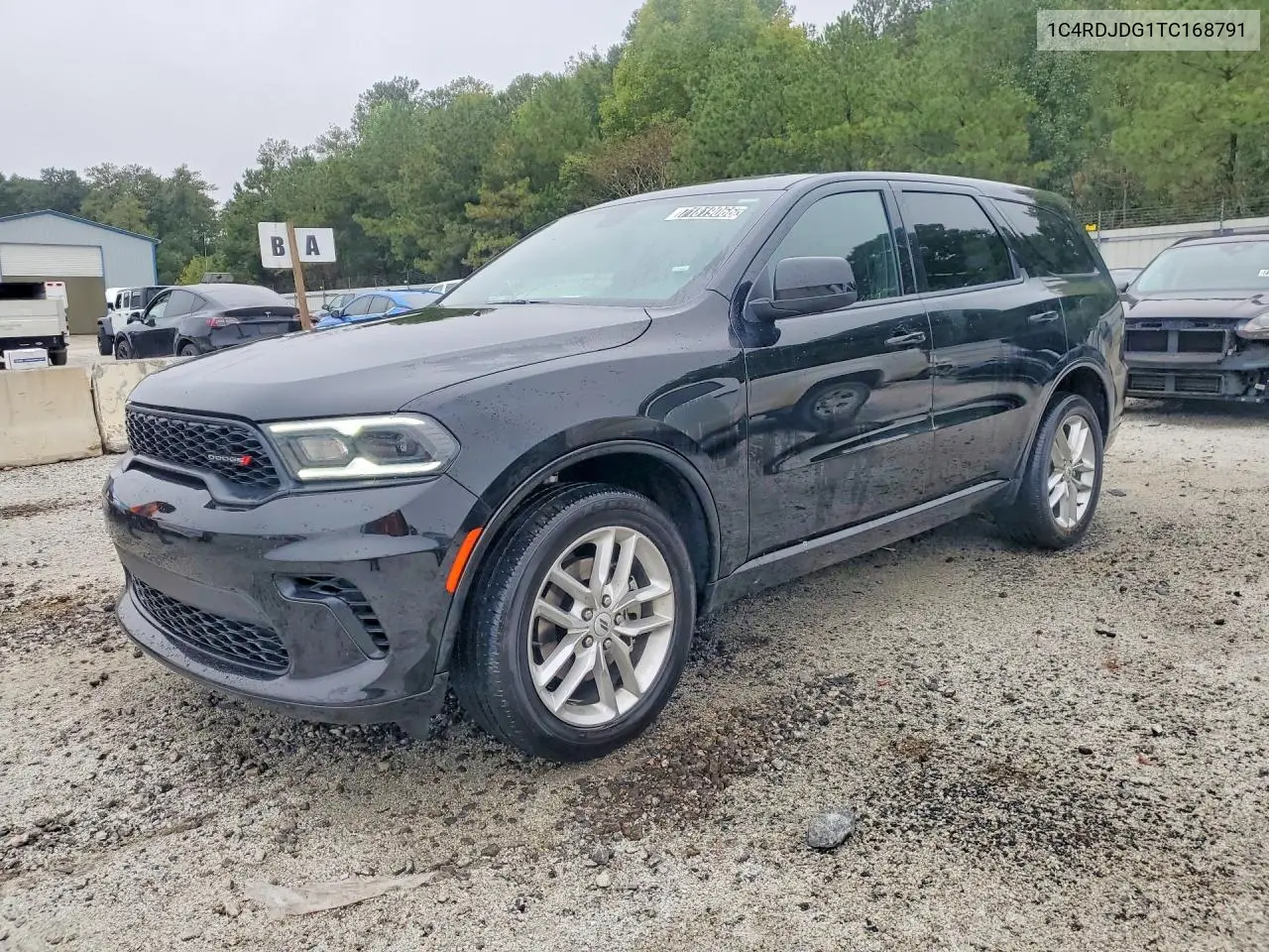 2026 Dodge Durango Gt VIN 1C4RDJDG1TC168791 фото 1