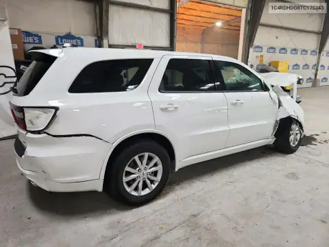 1C4RDHDG8TC175343 — 2026 Dodge Durango, фото 3 с аукциона Copart 14.10.2026, Передняя часть