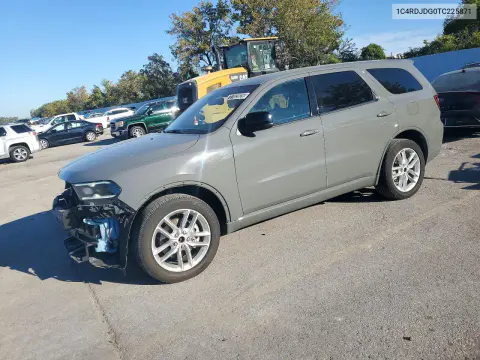 1C4RDJDG0TC225871 — 2026 Dodge Durango, Передняя часть, фото до ремонта
