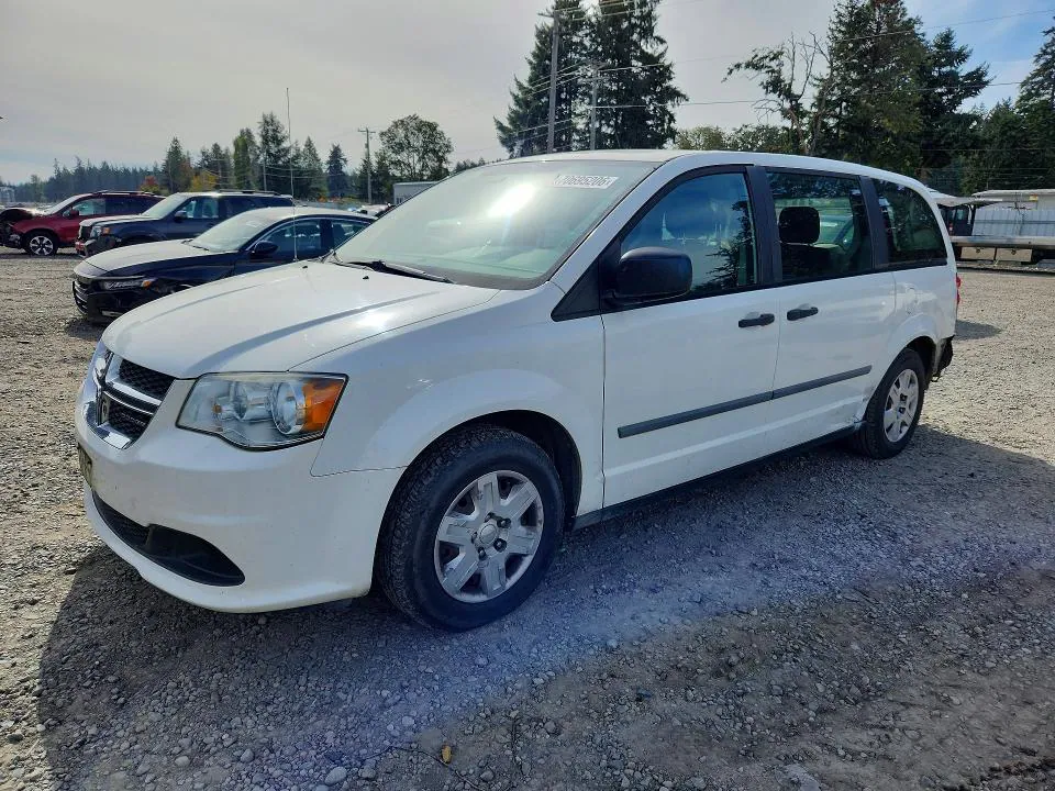 2012 DODGE GRAND CARAVAN VIN 2C4RDGBG9CR191474 фото 1