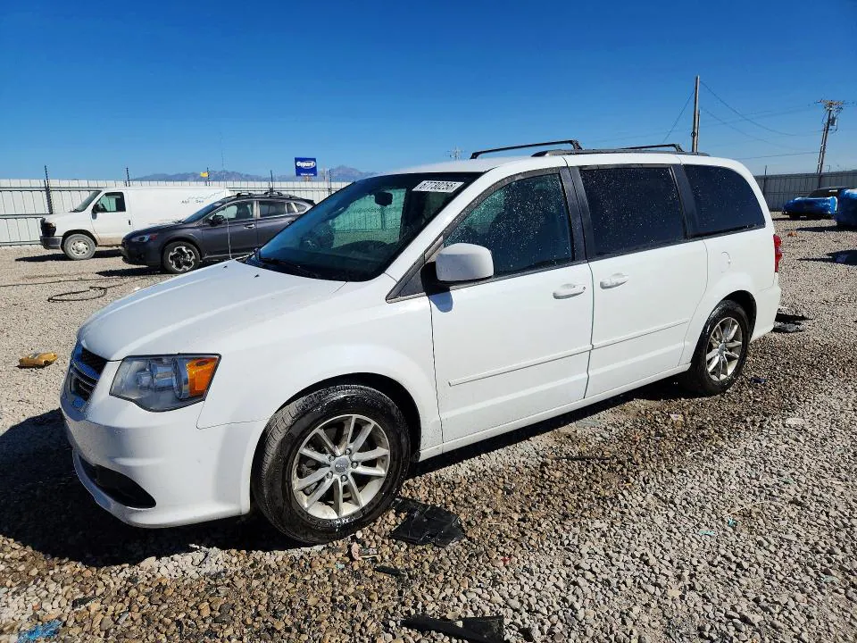 2016 DODGE GRAND CARAVAN VIN 2C4RDGCG3GR335167 фото 1