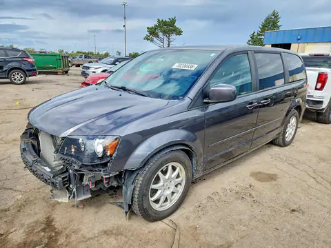 2C4RDGEG8GR366525 — 2016 Dodge Grand Caravan, Передняя часть (Front End), фото до ремонта