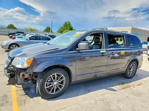 2C4RDGCG1HR780833 — 2017 Dodge Grand Caravan, Передняя часть (Front End), фото до ремонта