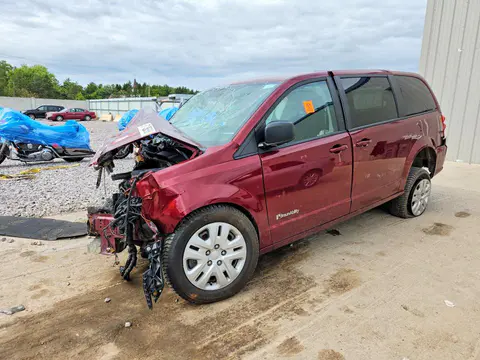 2C7WDGBG8JR159814 — 2018 Dodge Grand Caravan, Передняя часть (Front End), фото до ремонта