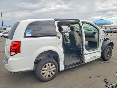 2C4RDGBG4JR347482 — 2018 Dodge Grand Caravan, фото 3 с аукциона Copart 14.10.2026, Вандализм