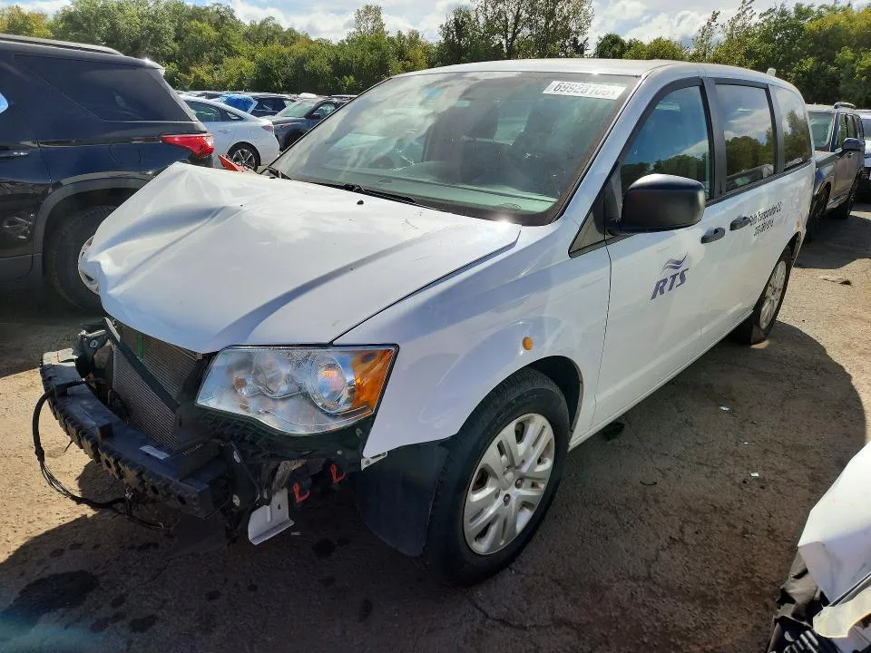 2019 DODGE GRAND CARAVAN VIN 2C4RDGBG3KR596664 фото 1