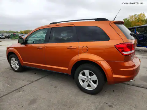 3D4PH1FG1BT512361 — 2011 Dodge Journey, фото 2 с аукциона Copart, Град