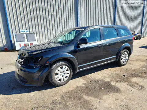 3C4PDCAB1DT671481 — 2013 Dodge Journey, Передняя часть, фото до ремонта