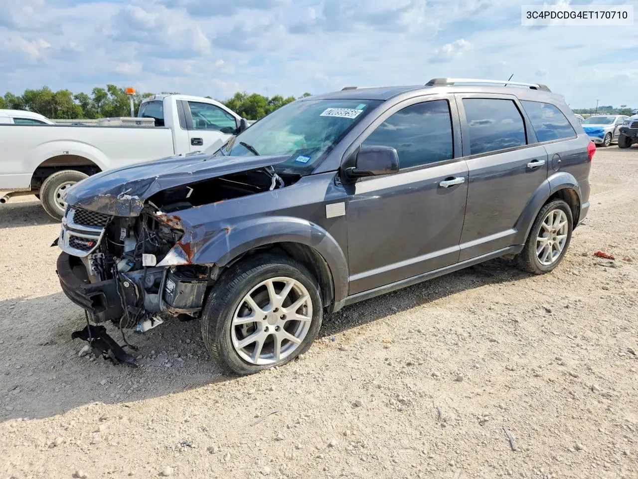 2014 Dodge Journey Limited VIN 3C4PDCDG4ET170710 фото 1