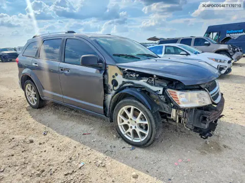 2014 Dodge Journey Limited VIN 3C4PDCDG4ET170710 фото 4