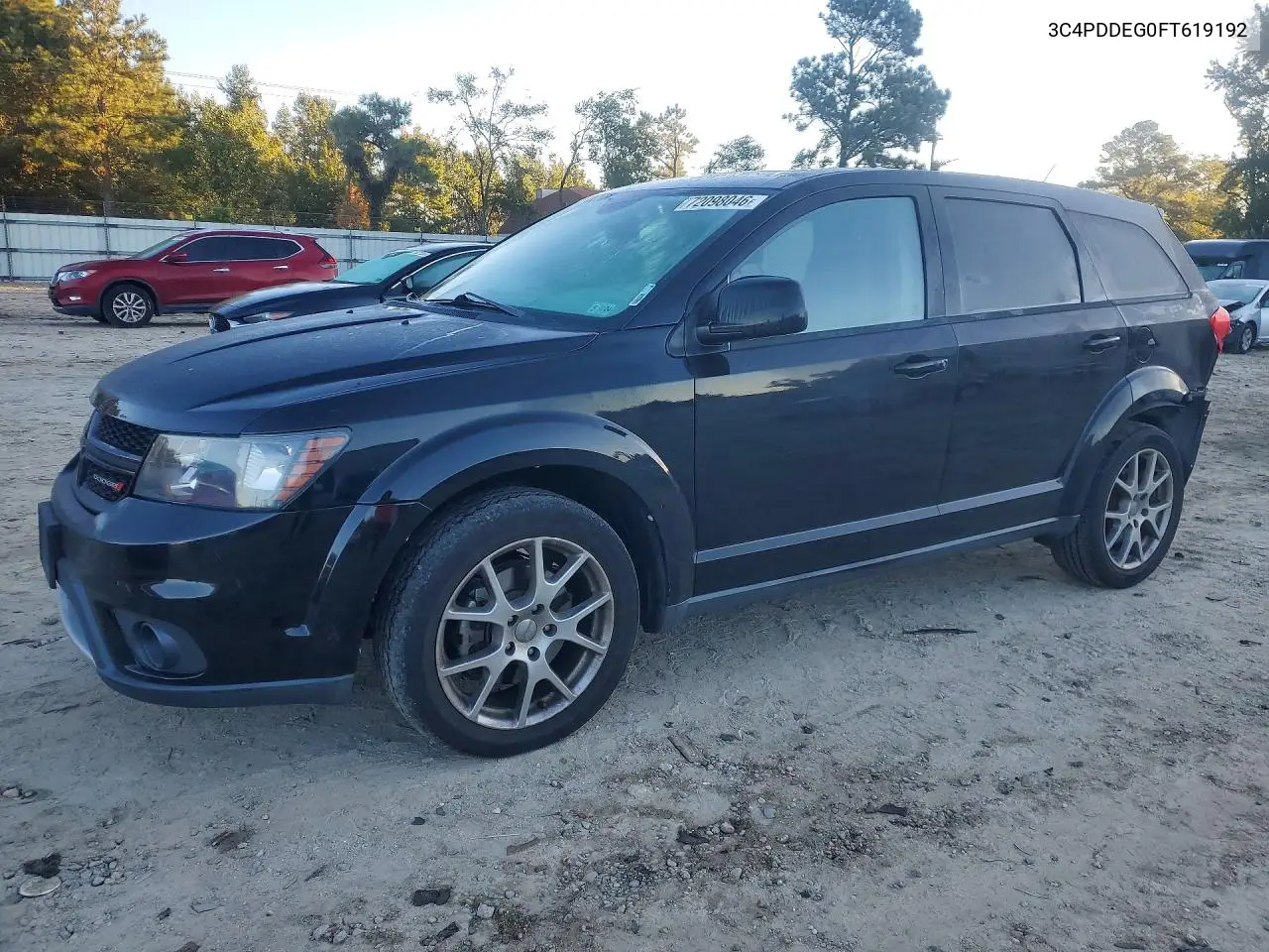 2015 Dodge Journey R/T VIN 3C4PDDEG0FT619192 фото 1