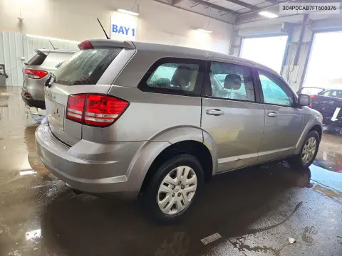 2015 Dodge Journey Se VIN 3C4PDCAB7FT600076 фото 3