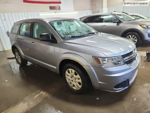 2015 Dodge Journey Se VIN 3C4PDCAB7FT600076 фото 4
