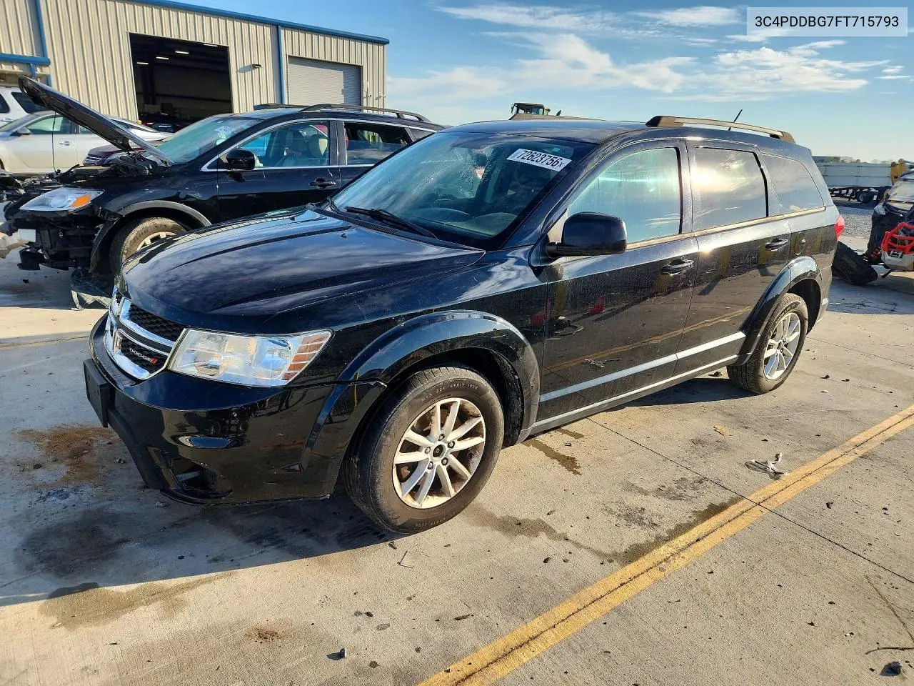 2015 Dodge Journey Sxt VIN 3C4PDDBG7FT715793 фото 1