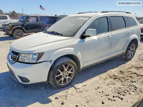3C4PDCBB3FT610750 — 2015 Dodge Journey, Повреждения со всех сторон, фото до ремонта