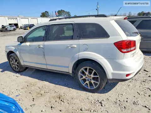3C4PDCBB3FT610750 — 2015 Dodge Journey, фото 2 с аукциона Copart, Повреждения со всех сторон