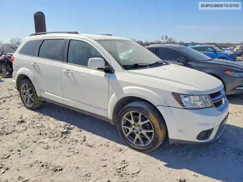 3C4PDCBB3FT610750 — 2015 Dodge Journey, фото 4 с аукциона Copart, Повреждения со всех сторон