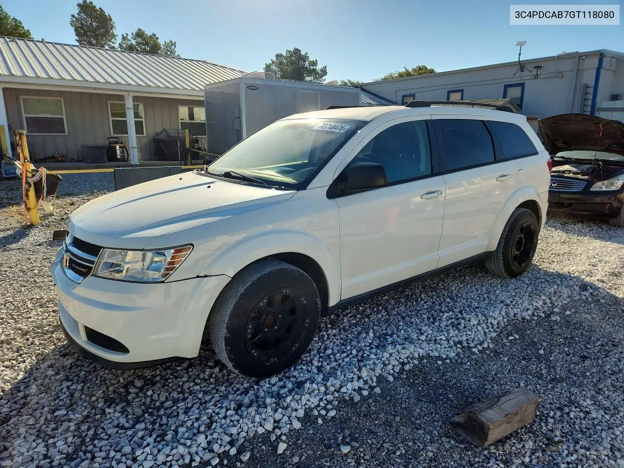 2016 Dodge Journey Se VIN 3C4PDCAB7GT118080 фото 1