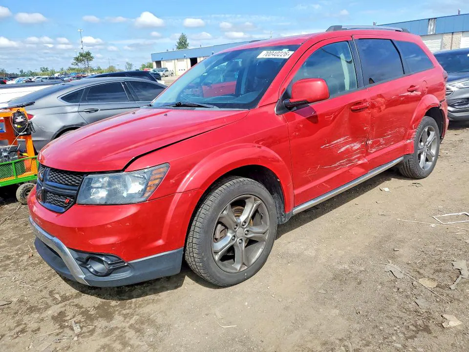 2017 DODGE JOURNEY VIN 3C4PDCGG5HT553992 фото 1