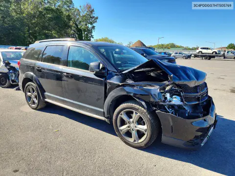 2017 Dodge Journey Crossroad VIN 3C4PDDGG7HT505769 фото 4