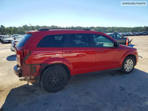 2018 Dodge Journey Se VIN 3C4PDCAB2JT426975 фото 3