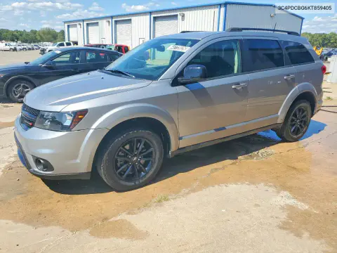 3C4PDCBG6KT859405 — 2019 Dodge Journey, Передняя часть, фото до ремонта