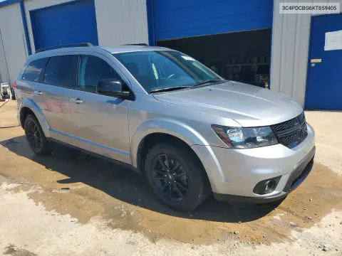 2019 Dodge Journey Se VIN 3C4PDCBG6KT859405 фото 4