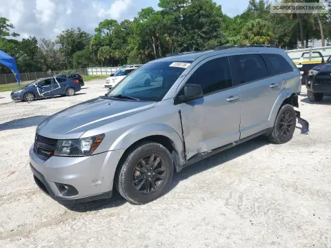 3C4PDCBG8KT869062 — 2019 Dodge Journey, Задняя часть, фото до ремонта