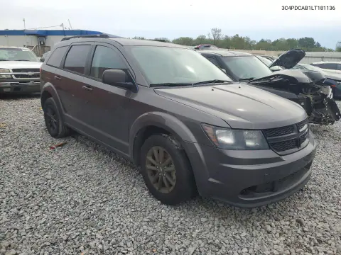 2020 Dodge Journey Se VIN 3C4PDCAB1LT181136 фото 4