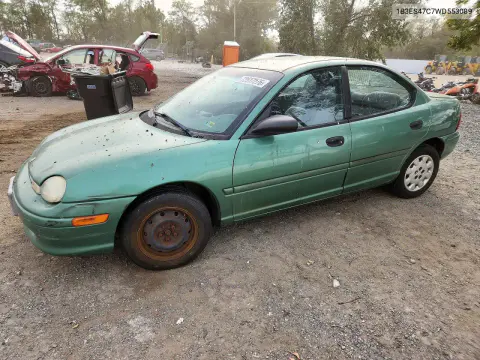 1B3ES47C7WD553089 — 1998 Dodge Neon, Механические повреждения, фото до ремонта